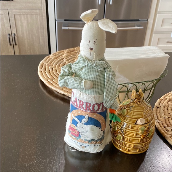 Darlington, Inc. Other - 2012 #2271 Darlington Beanbag Bunny Primitive Garden Stump Doll!